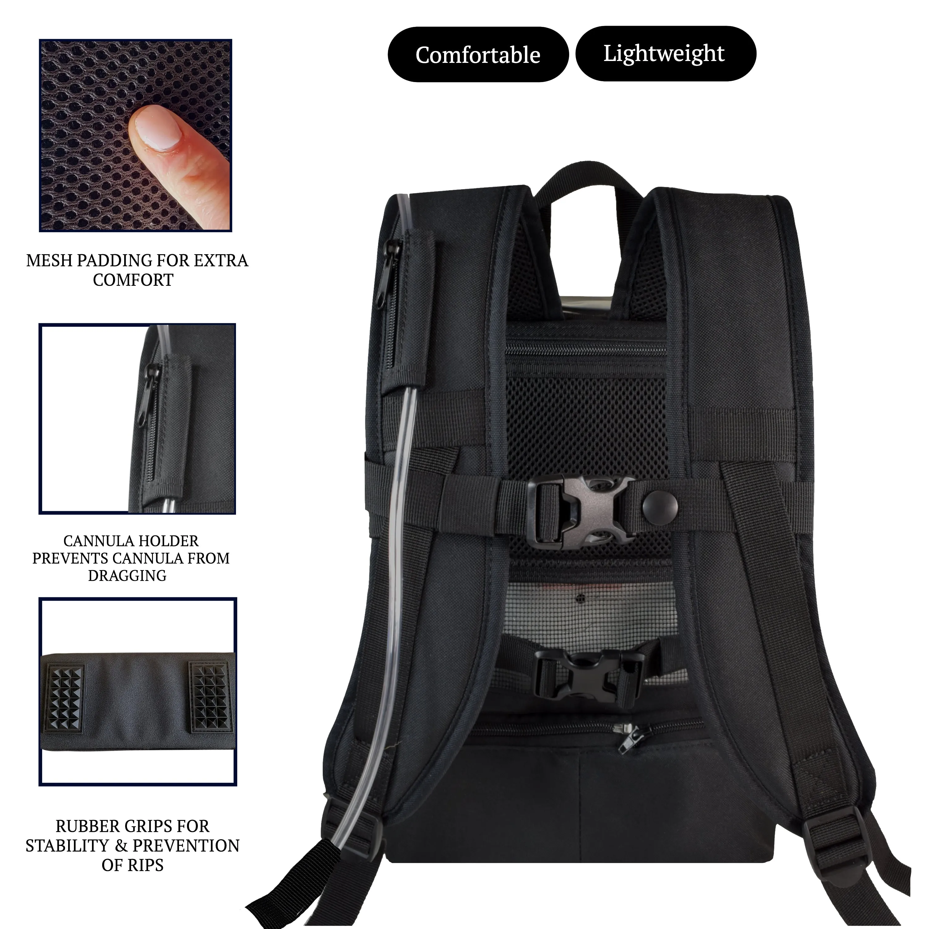 SALE!! Portable Oxygen Concentrator Backpack For: Caire Freestyle Comfort, Respironics SimplyGo Mini,