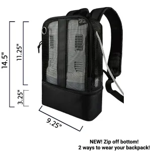 SALE!! Portable Oxygen Concentrator Backpack For: Caire Freestyle Comfort, Respironics SimplyGo Mini,