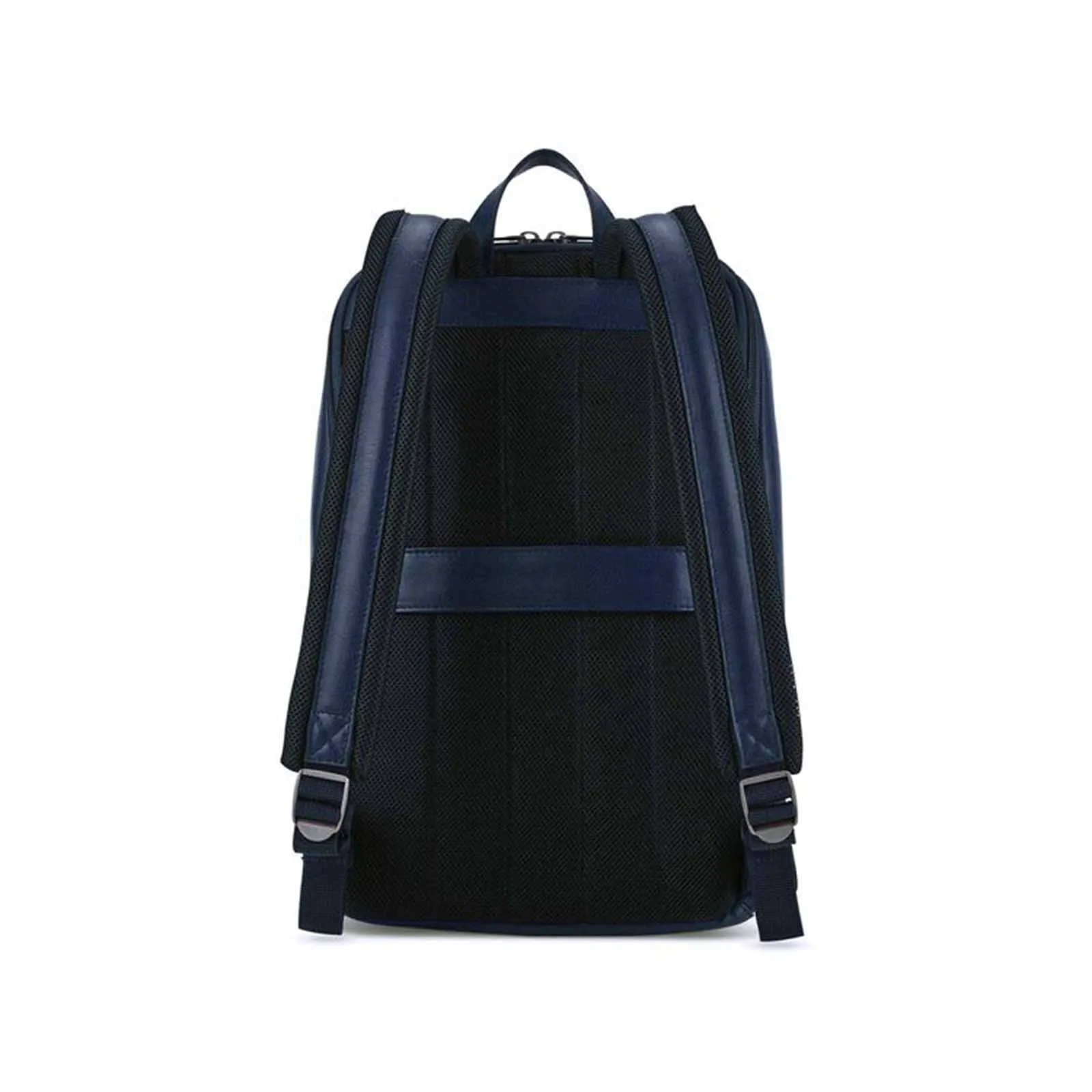 Samsonite Classic Leather 14.1 Inch Laptop Backpack Navy