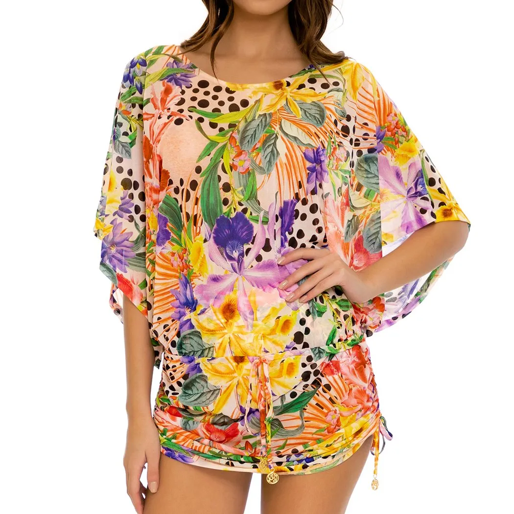 SHOCKING FLORALS - South Beach Dress