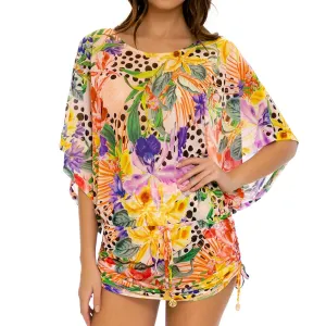 SHOCKING FLORALS - South Beach Dress