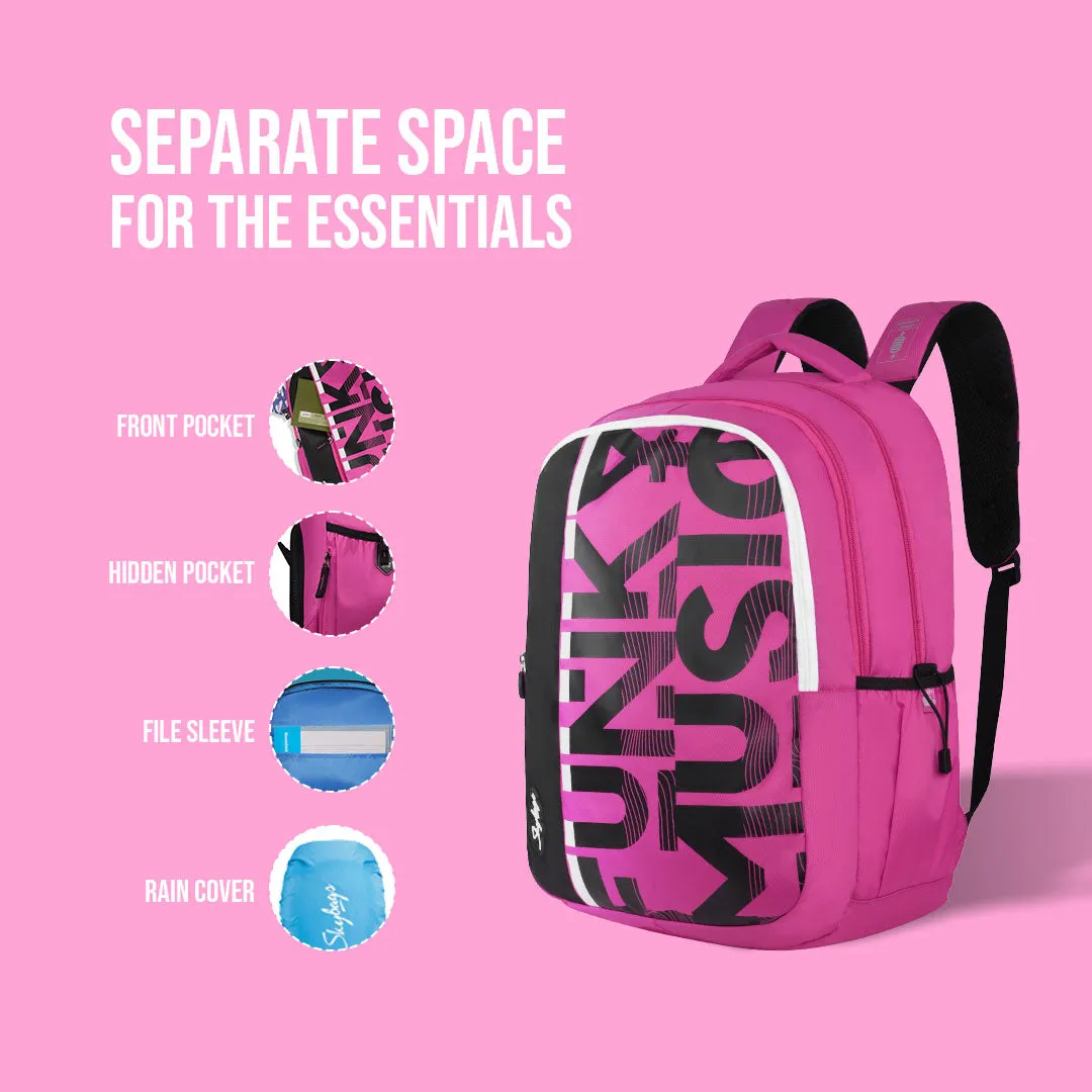 Skybags Stan Pro 01  School Backpack Pink