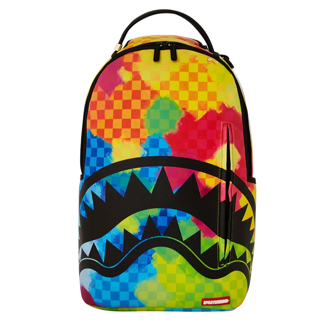 Sprayground Vivid Livid and Splivid Deluxe Backpack