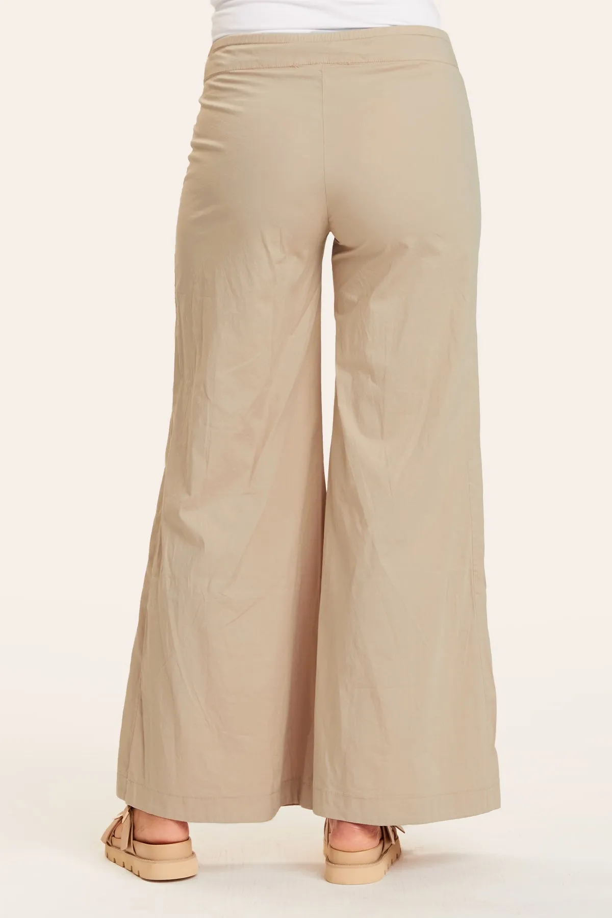 Terraced Wide Leg Pant