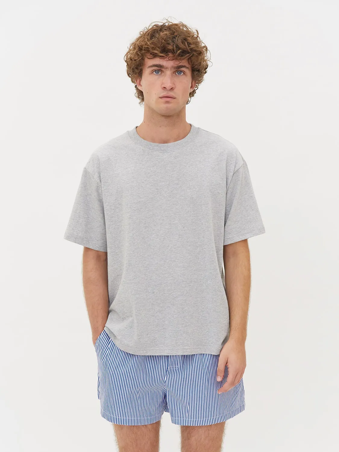 Three-Pocket Boxers Blue Stripe