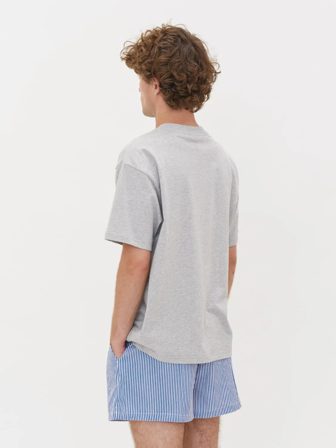 Three-Pocket Boxers Blue Stripe