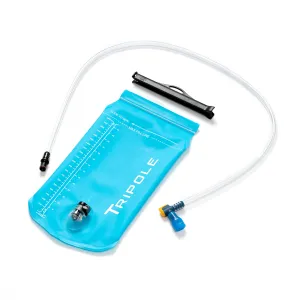 Tripole Hydration Bladder for Running and Cycling | 2 Litres