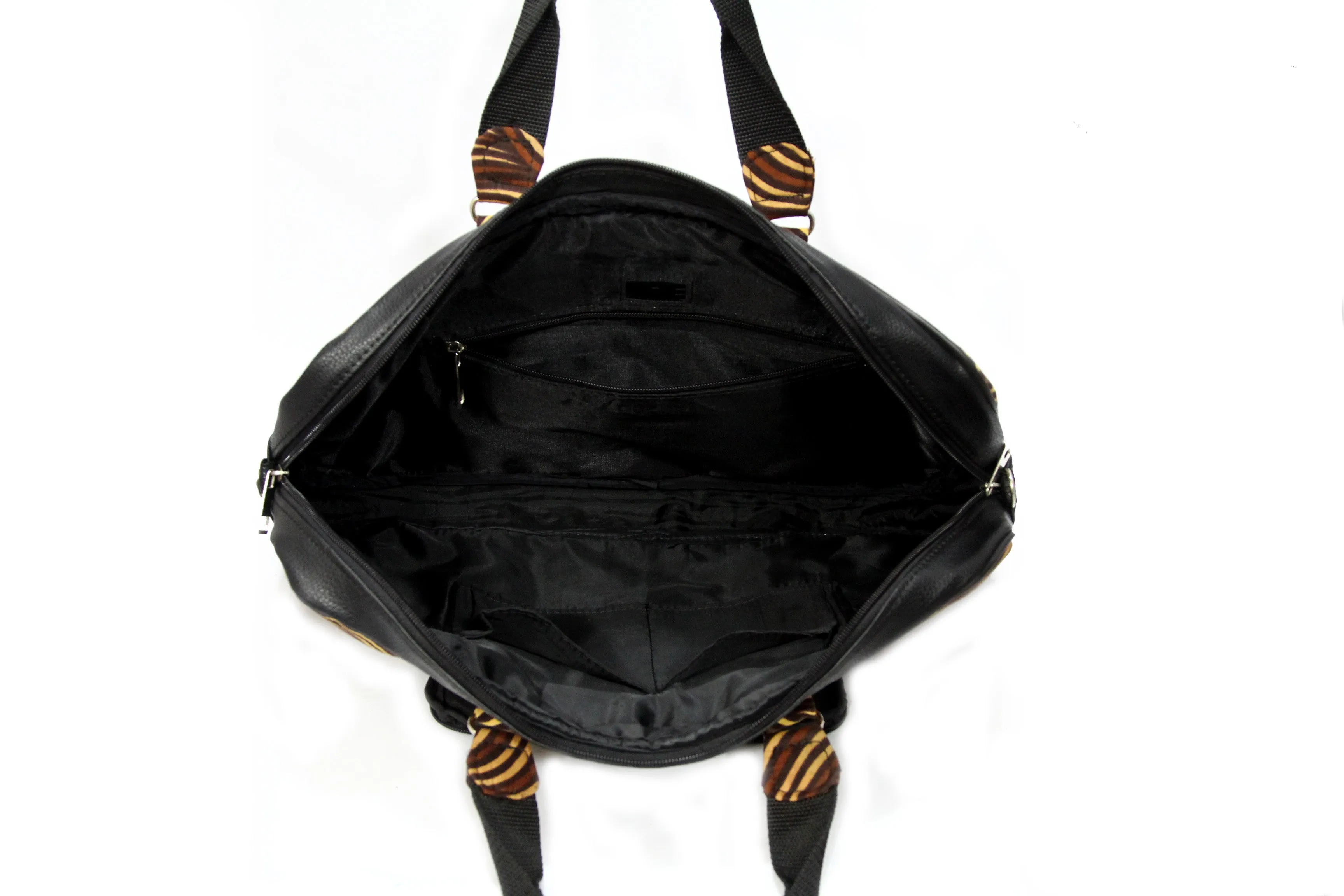 Waves Laptop Ankara Bag
