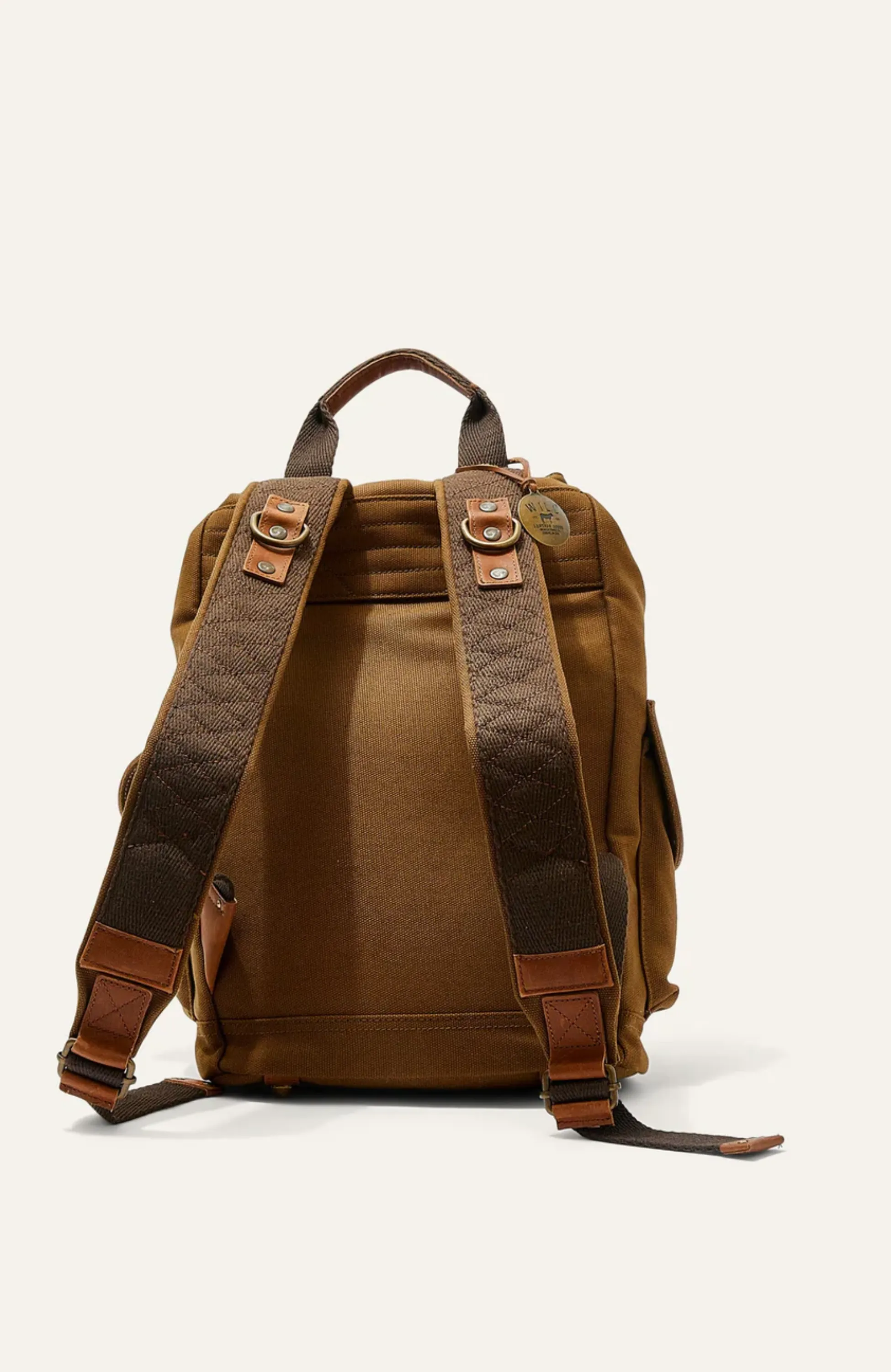 Will Leather Goods - Lennon Canvas and Leather Backpack